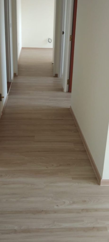 Layers of Vinyl Flooring