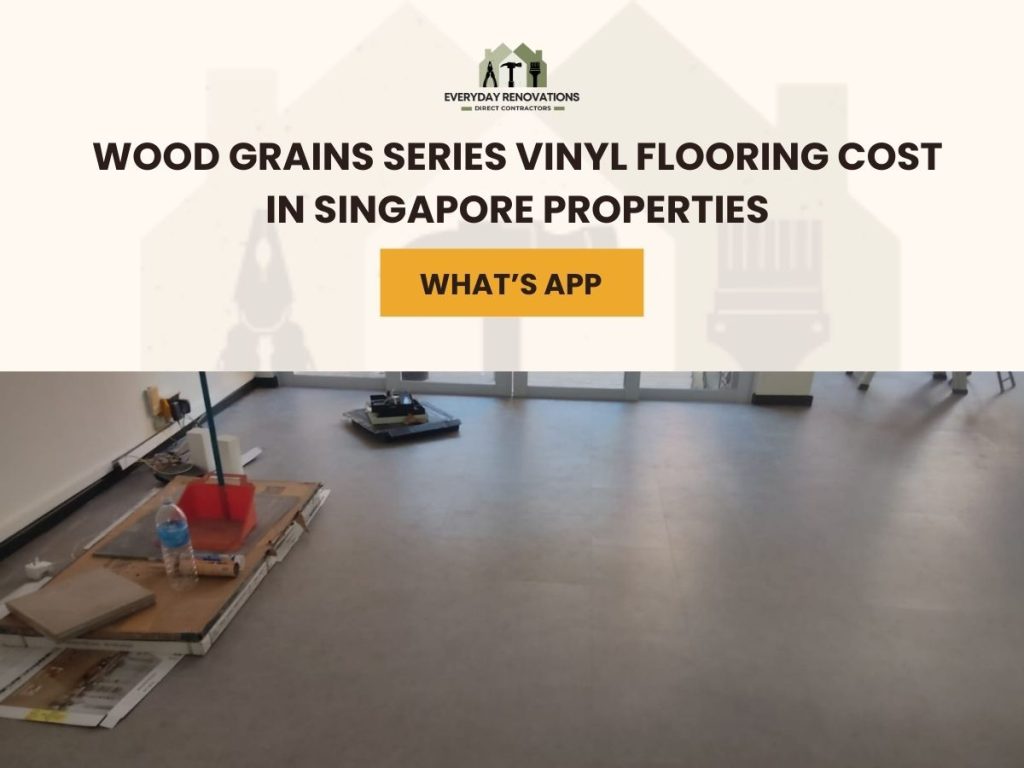 Wood Grains Series Vinyl Flooring Cost In Singapore