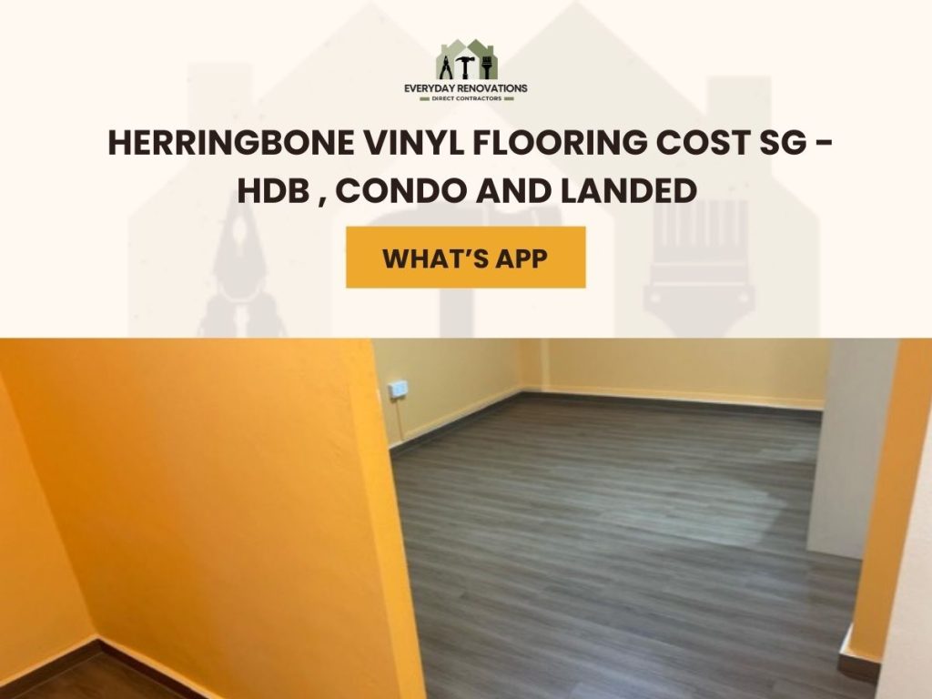 Herringbone Vinyl Flooring Cost SG